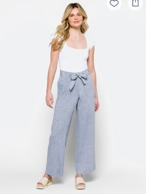 Mason & Belle Melanie High Rise Utility Wide Leg Pant